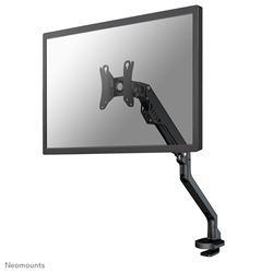 Neomounts by Newstar Full Motion Desk Mount (clamp & grommet) for 10-32" Monitor Screen, Height Adjustable (gas spring) - Black
